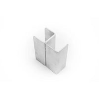 Retaining wall steel 90° Corner posts (Heavy Duty) for 75mm timber or concrete