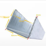 UC100 Retaining Wall Posts - For 75/80mm Concrete/Timber Sleepers
