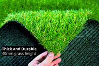 Natural Green Artificial grass: 40mm High density