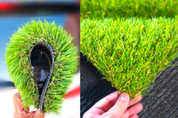 Premium Pure Green Artificial grass: 40mm High density