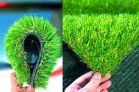 Natural Green Artificial grass: 40mm High density