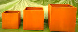 CORTEN STEEL SQUARE PLANTER