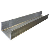 Retaining wall steel C posts (Heavy Duty) for 75mm timber or concrete