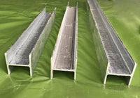 Retaining wall steel H posts (Heavy Duty) for 75mm timber or concrete