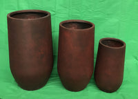 FIBRESTONE PLANTERS & POTS-Large Modern Cone